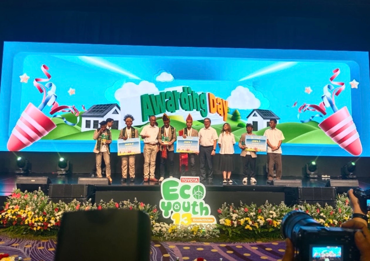 SMAN 1 Plus Matauli Pandan Juara 1 Toyota Eco Youth 13 Lewat Inovasi Energi Listrik dari Limbah Kepiting