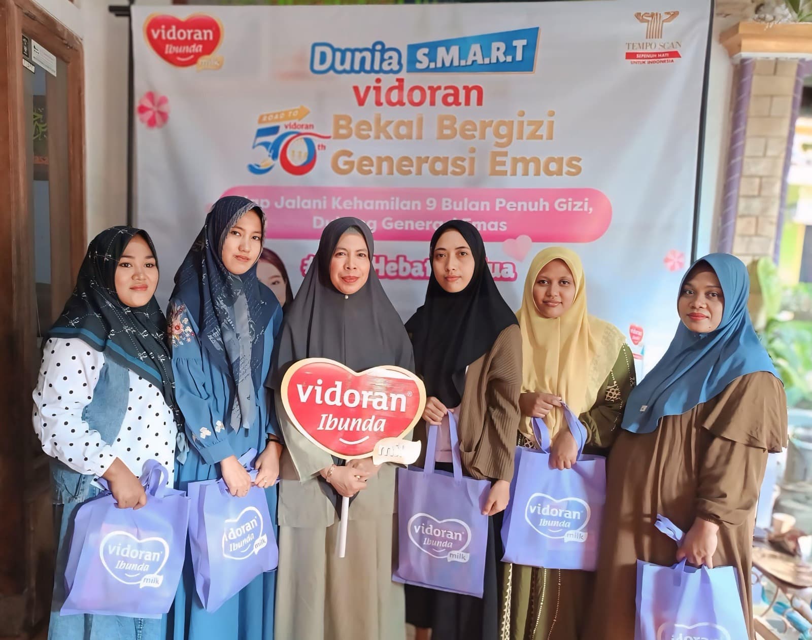 vidoran Hadirkan 'Dunia S.M.A.R.T vidoran Bekal Bergizi Generasi Emas' Wujudkan Indonesia Emas 2045