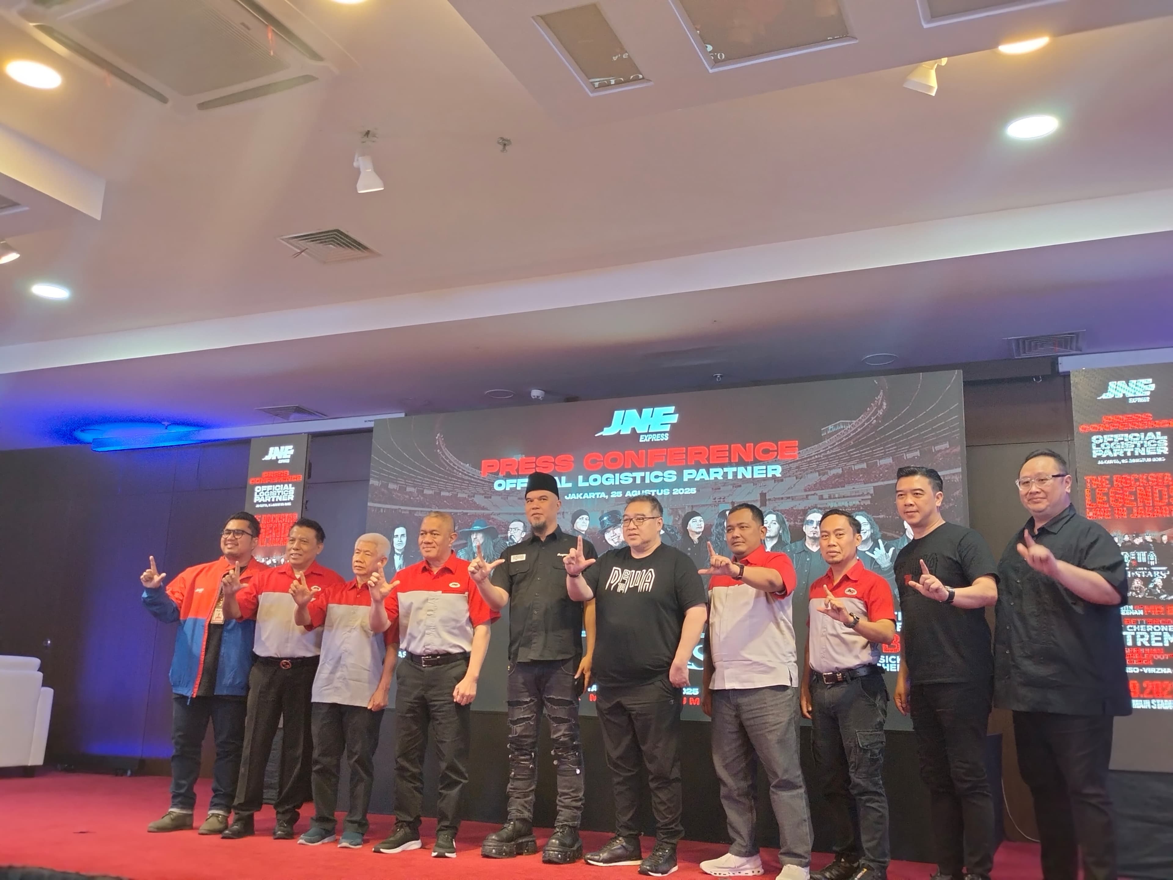 Bersiap Konser Dewa 19! JNE Resmi Jadi Official Logistic Partner