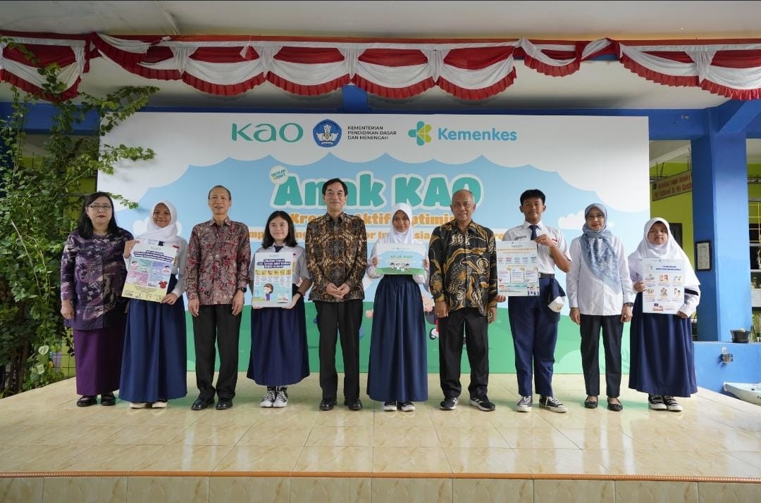 KAO Indonesia Gelar Program Edukasi Anak - Sekolah Sehat 2025