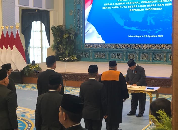 Presiden Prabowo Melantik Wakil Ketua Mahkamah Agung dan Sejumlah Kepala Badan, Ada Lembaga Baru