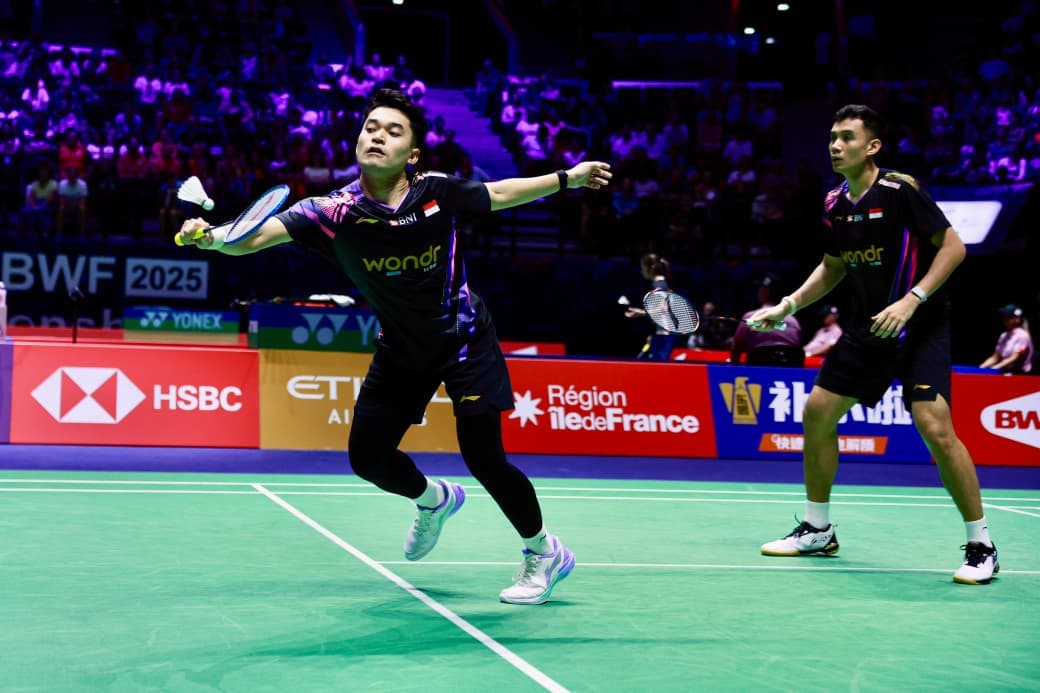 Kejuaraan Dunia Bulutangkis: Leo/Bagas Susul Fajar/Rian ke 16 Besar, Ginting Takluk di Putaran Pertama