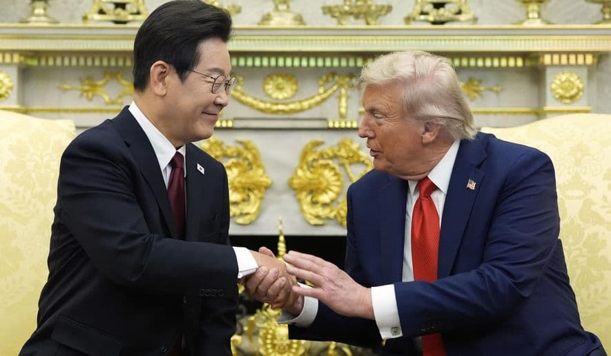 Pertemuan Trump–Lee Jae-myung: Tarif Dagang, Galangan Kapal, hingga Korea Utara