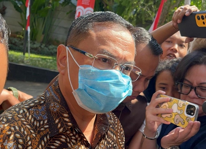 Sambangi KPK, Bupati Pati Sudewo Irit Bicara