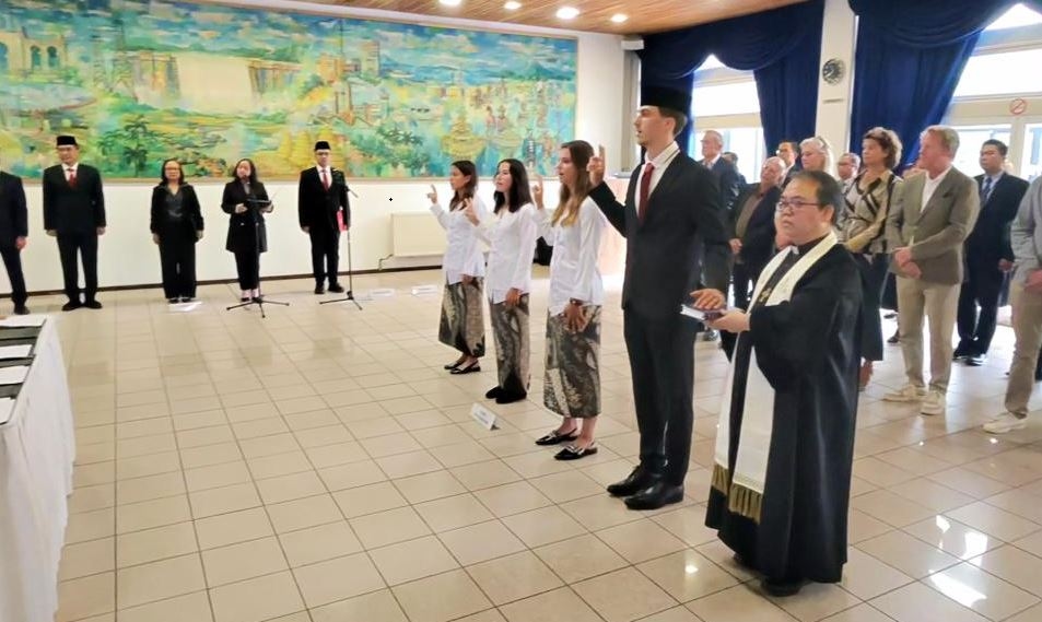 Mauro Zijlstra dan Tiga Srikandi Resmi Jadi WNI, Siap Bela Timnas Indonesia