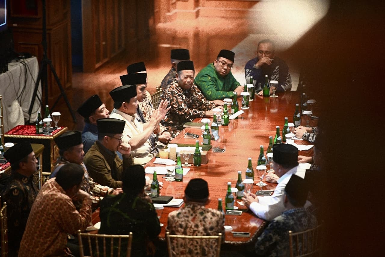 Prabowo Terima Ormas Islam di Hambalang, Bahas Persatuan dan Tantangan Bangsa