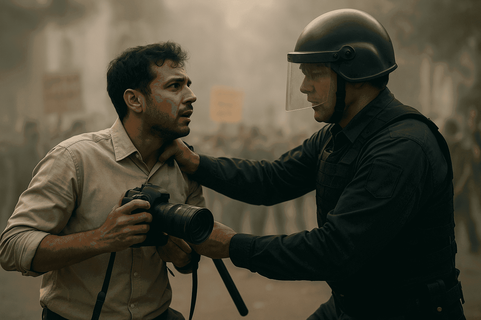 Kekerasan terhadap Jurnalis saat Unjuk Rasa: Panduan Hukum Lengkap untuk Redaksi