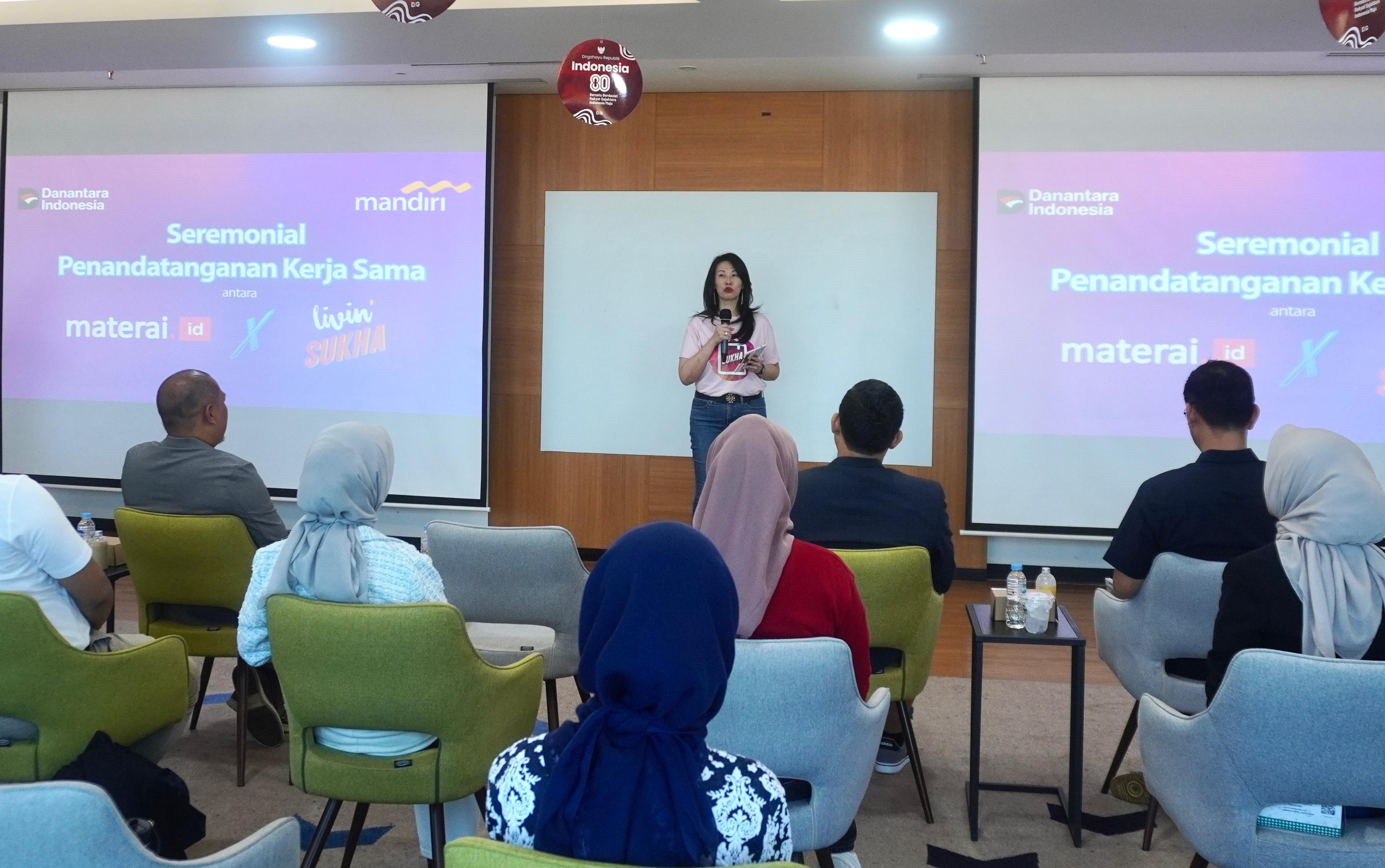 Gandeng Materai.ID, Bank Mandiri Genjot Penerimaan Negara Lewat Layanan Pembelian e-Meterai