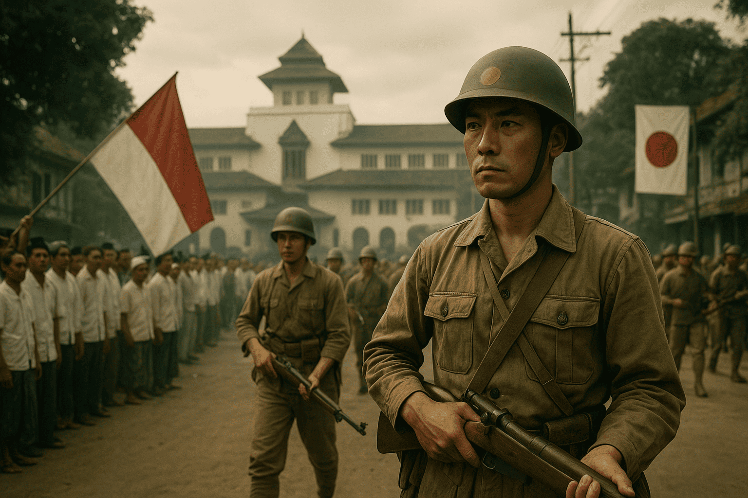 Bagaimana Proses Kedatangan Jepang Pertama Kali di Indonesia? Berikut Kronologi Lengkapnya!