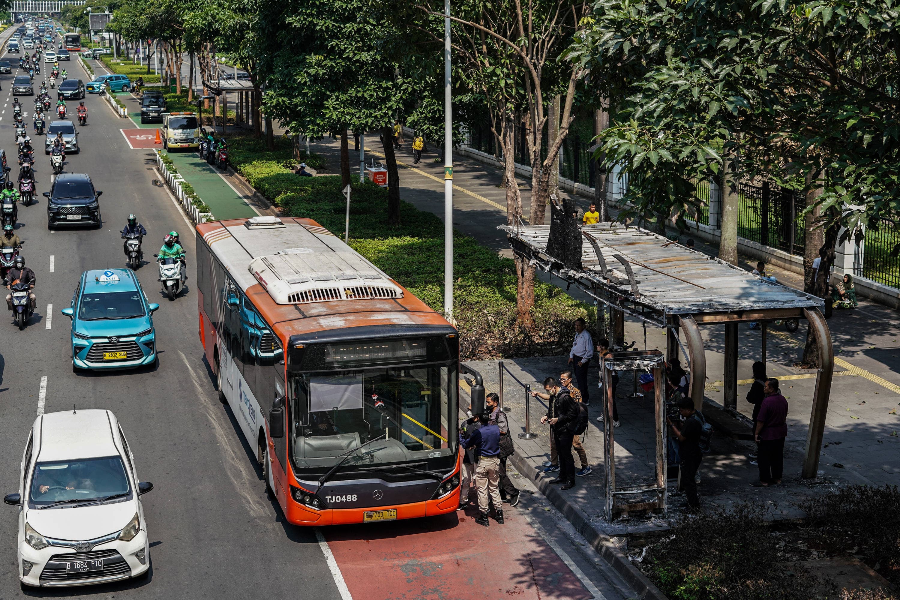 PU Bergerak Cepat Pulihkan Fasilitas Publik Pasca Aksi Demo di Jakarta