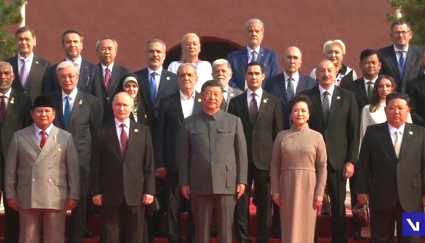 Presiden Prabowo Foto di Samping Vladimir Putin, Sejajar dengan Xi Jinping dan Kim Jong Un