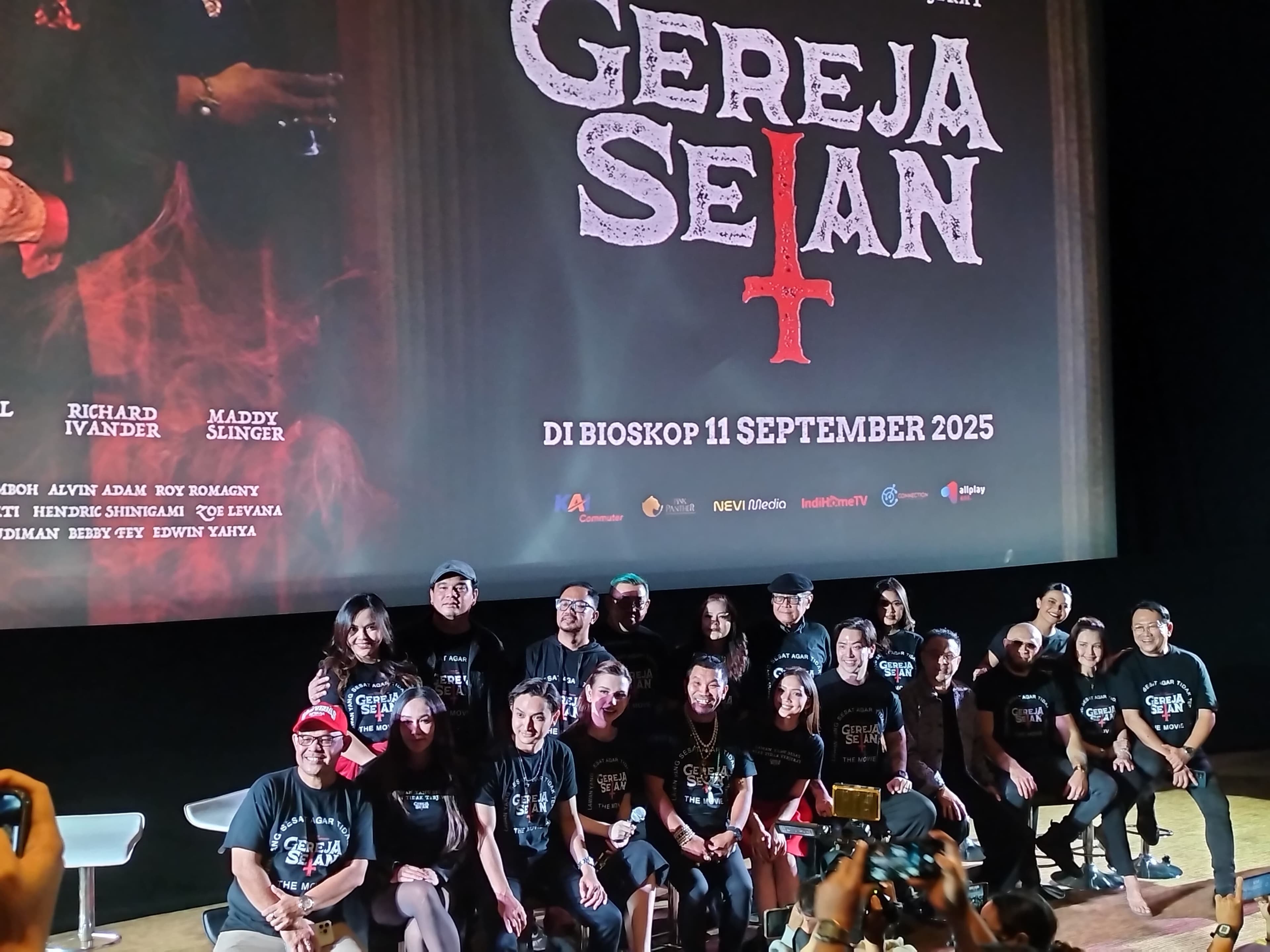 Film Gereja Setan Siap Tayang 11 September 2025, Mongol Stres Rela Dibayar Murah