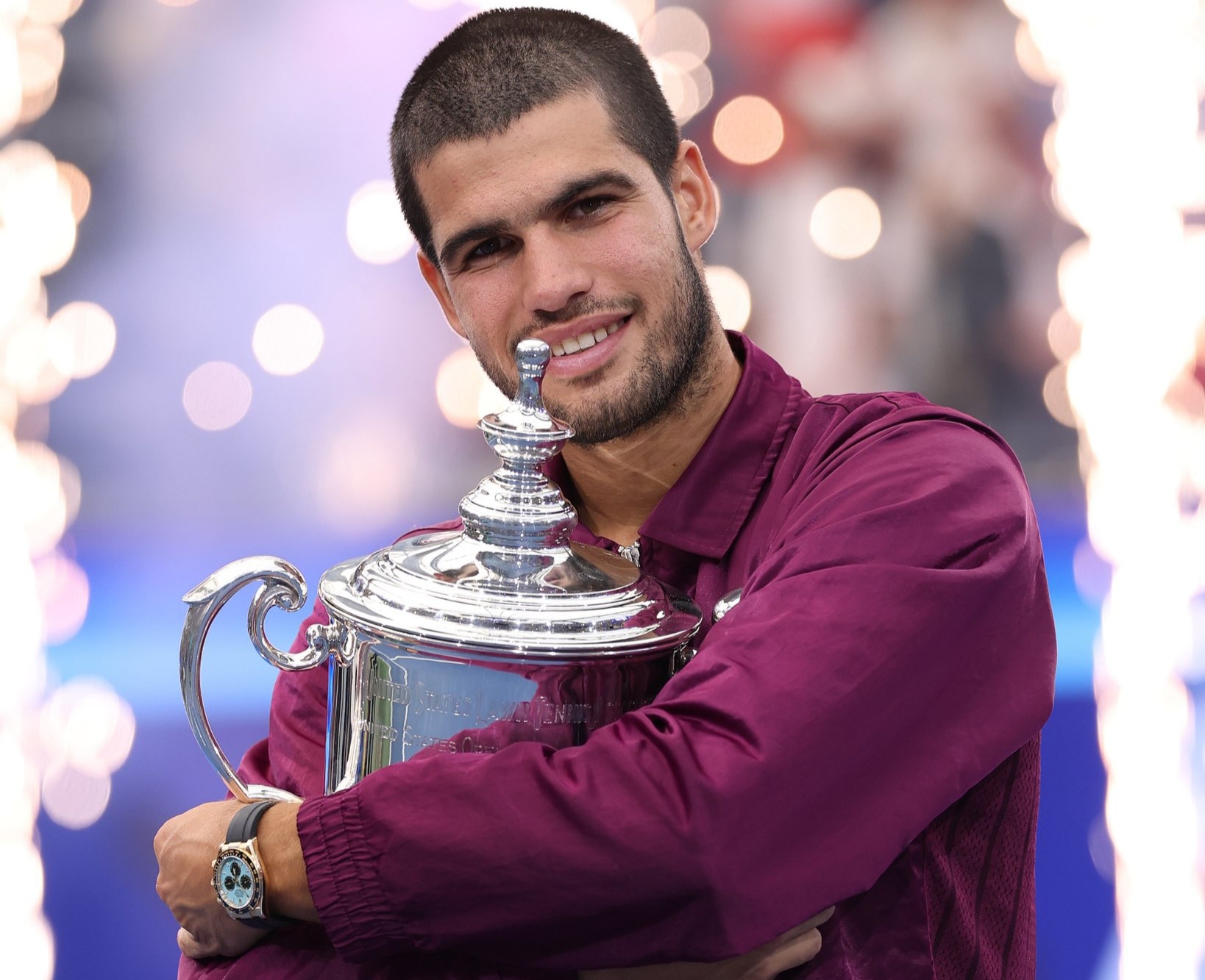 AS Terbuka: Rebut Gelar di New York, Carlos Alcaraz Sukses Kudeta Sinner dari Puncak Dunia