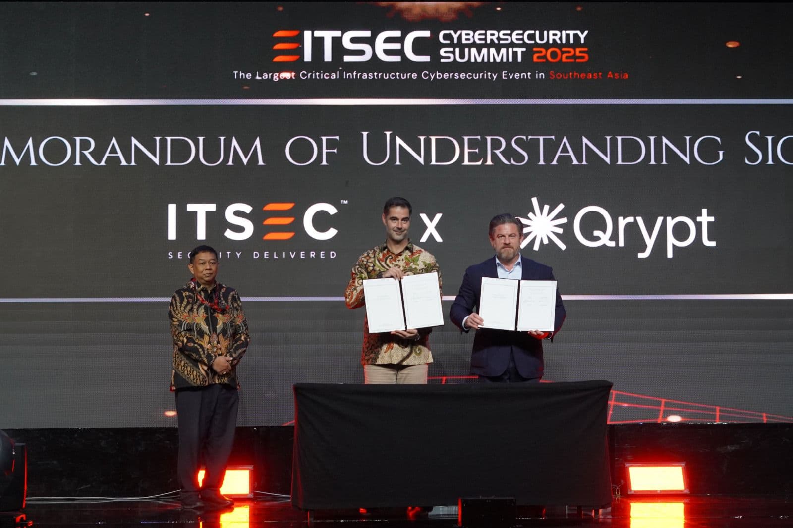 ITSEC Asia dan Qrypt Jalin Kerja Sama Hadapi Ancaman Era Kuantum