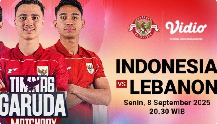 Jadwal Siaran Langsung Timnas Indonesia vs Lebanon di FIFA Matchday Malam Ini, Tonton di Situs Berikut!