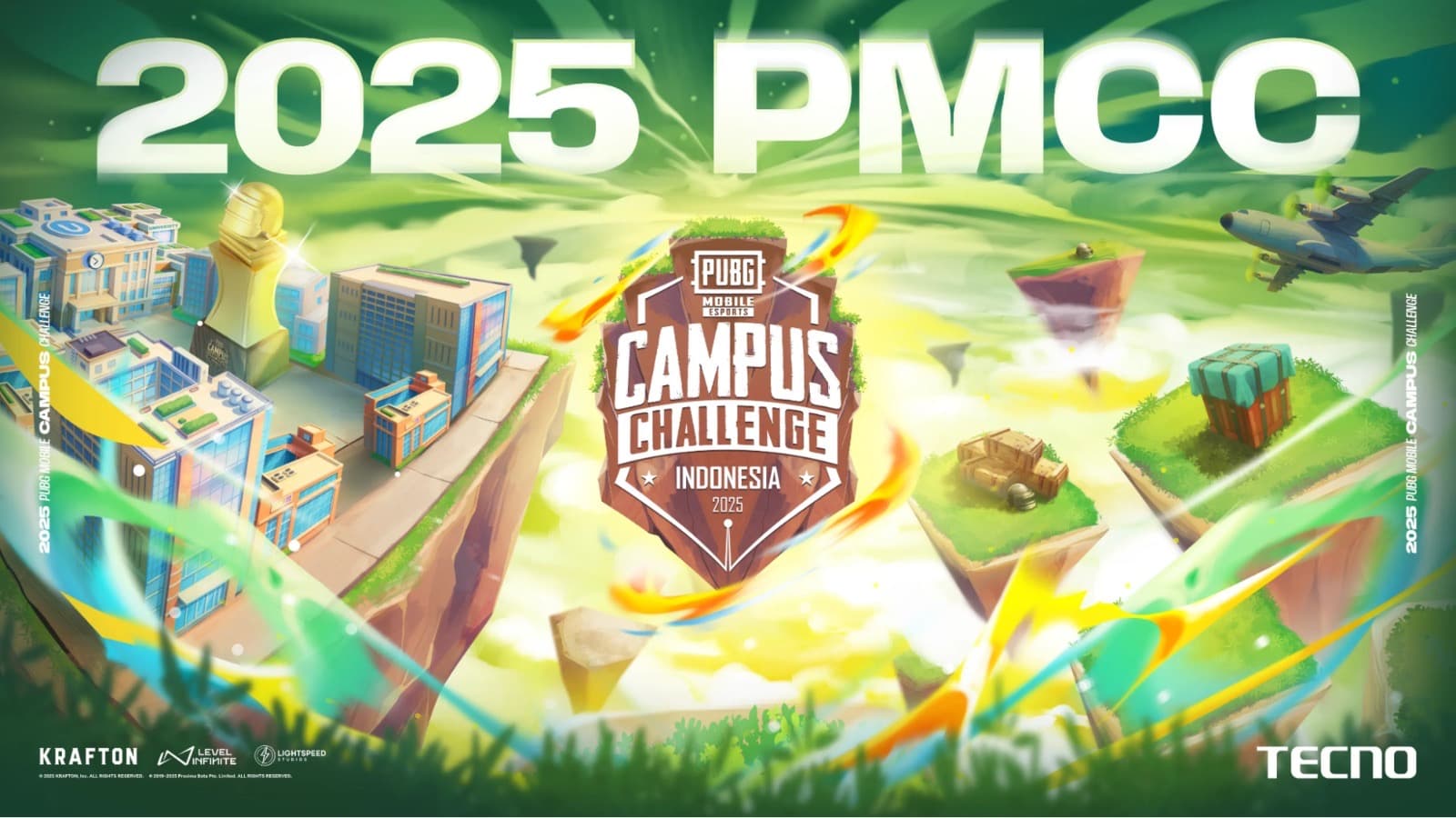 Level Infinite dan TECNO Buka 2025 PUBG Mobile Campus Challenge: Turnamen Esports Kampus Terbesar di Indonesia