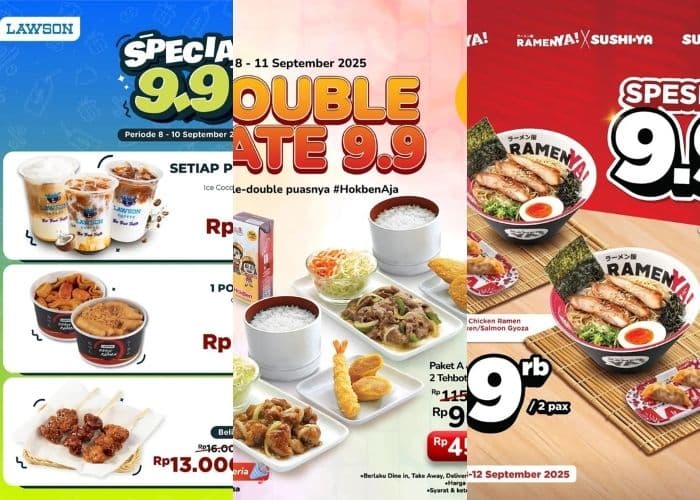Update Katalog 10 Promo Makanan dan Minuman 9.9 Hari Ini, Belanja Lebih Murah!