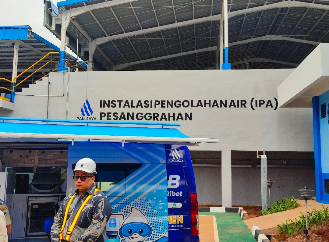 Pramono Resmikan IPA Pesanggrahan, Bisa Penuhi Kebutuhan Air di 10 Kelurahan