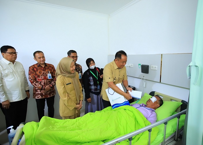 Wagub Cik Ujang Ajak Perusahaan Perkuat CSR Kesehatan, Bank Sumsel-Babel Jadi Contoh Nyata