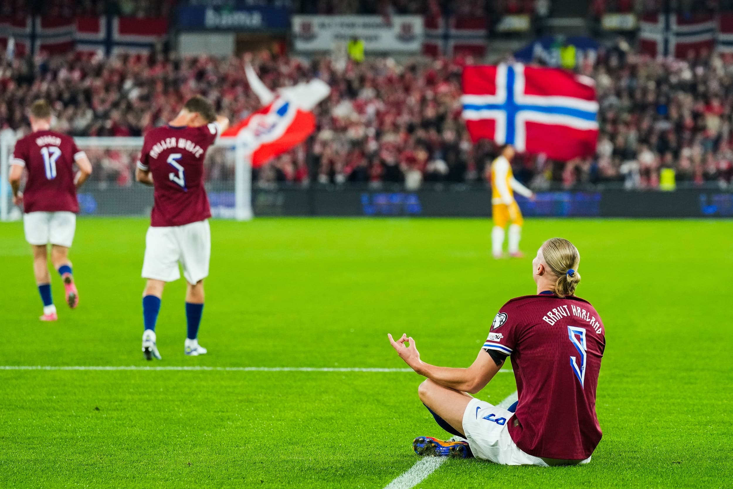 Cetak 5 Gol untuk Norwegia Lawan Moldova, Erling Haaland Paling Subur di Sepakbola Modern