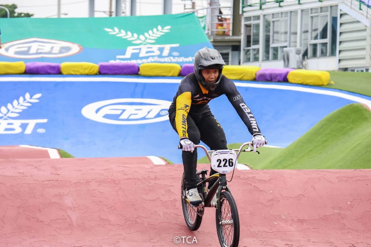 Firman Chandra dari Tim United Bike Kencana Persembahkan Podium untuk Indonesia di ASEAN BMX Racing Cup 2025
