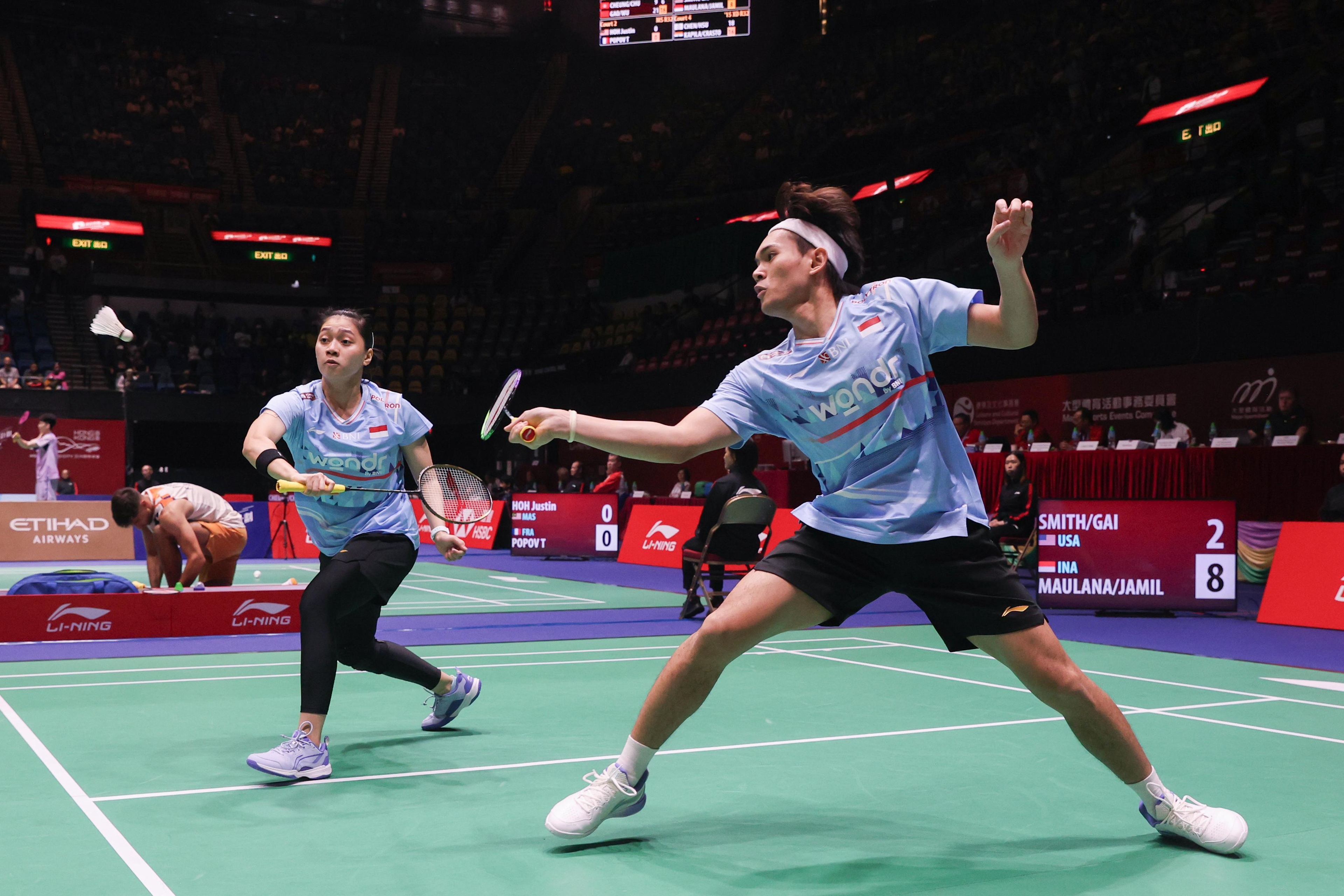Hong Kong Terbuka: Adnan/Indah Melaju Mulus, Anthony Ginting Tersingkir di Putaran Pertama