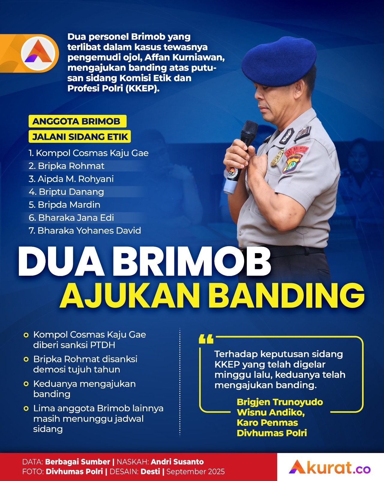 Banding Personel Brimob