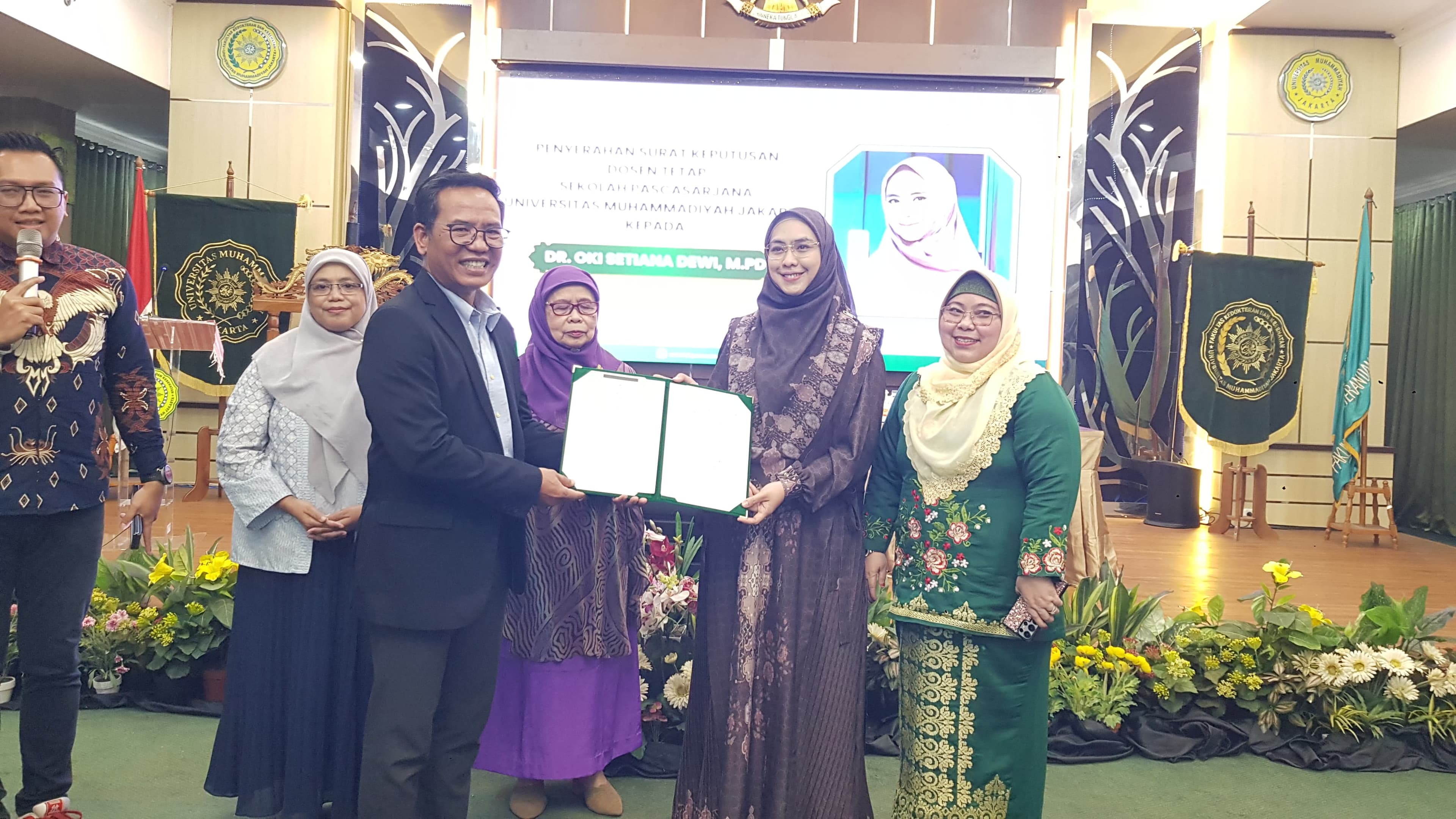 Oki Setiana Dewi Jadi Dosen Tetap S3 Manajemen Pendidikan Islam UMJ