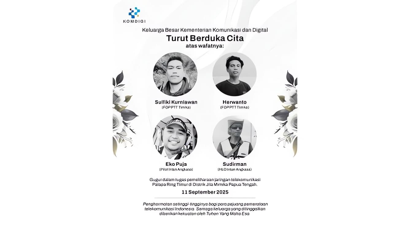 Menkomdigi Sampaikan Duka Atas 4 Korban Helikopter Jatuh di Papua Tengah