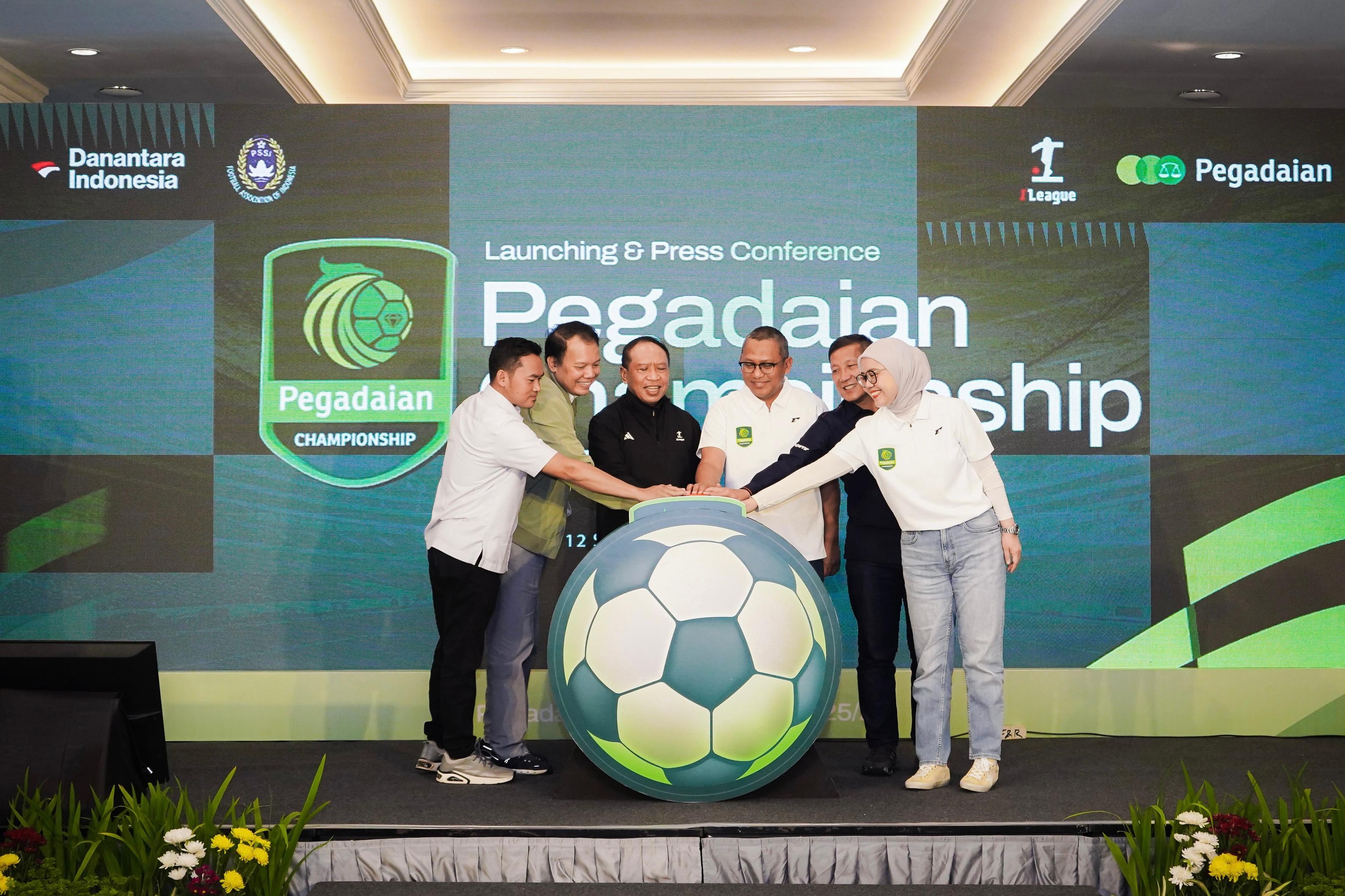 Kembali Dukung Sepak Bola Indonesia, Pegadaian Championship Musim 2025/26 Resmi Digelar