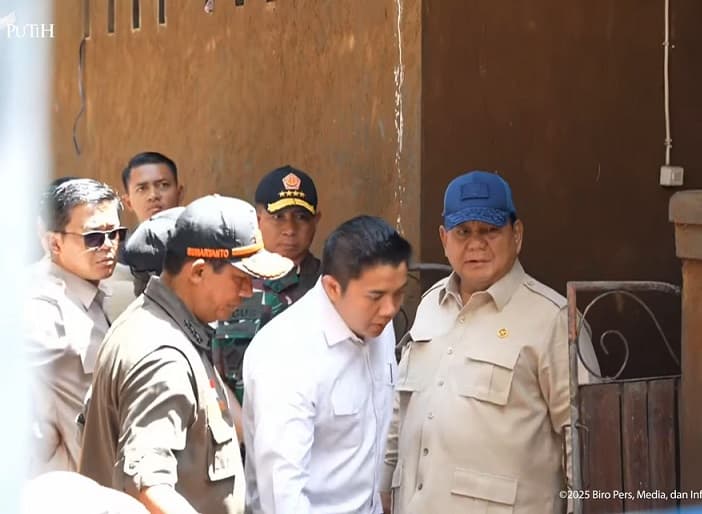 Presiden Prabowo Tinjau Lokasi Banjir Bali, Dengarkan Langsung Keluhan Warga