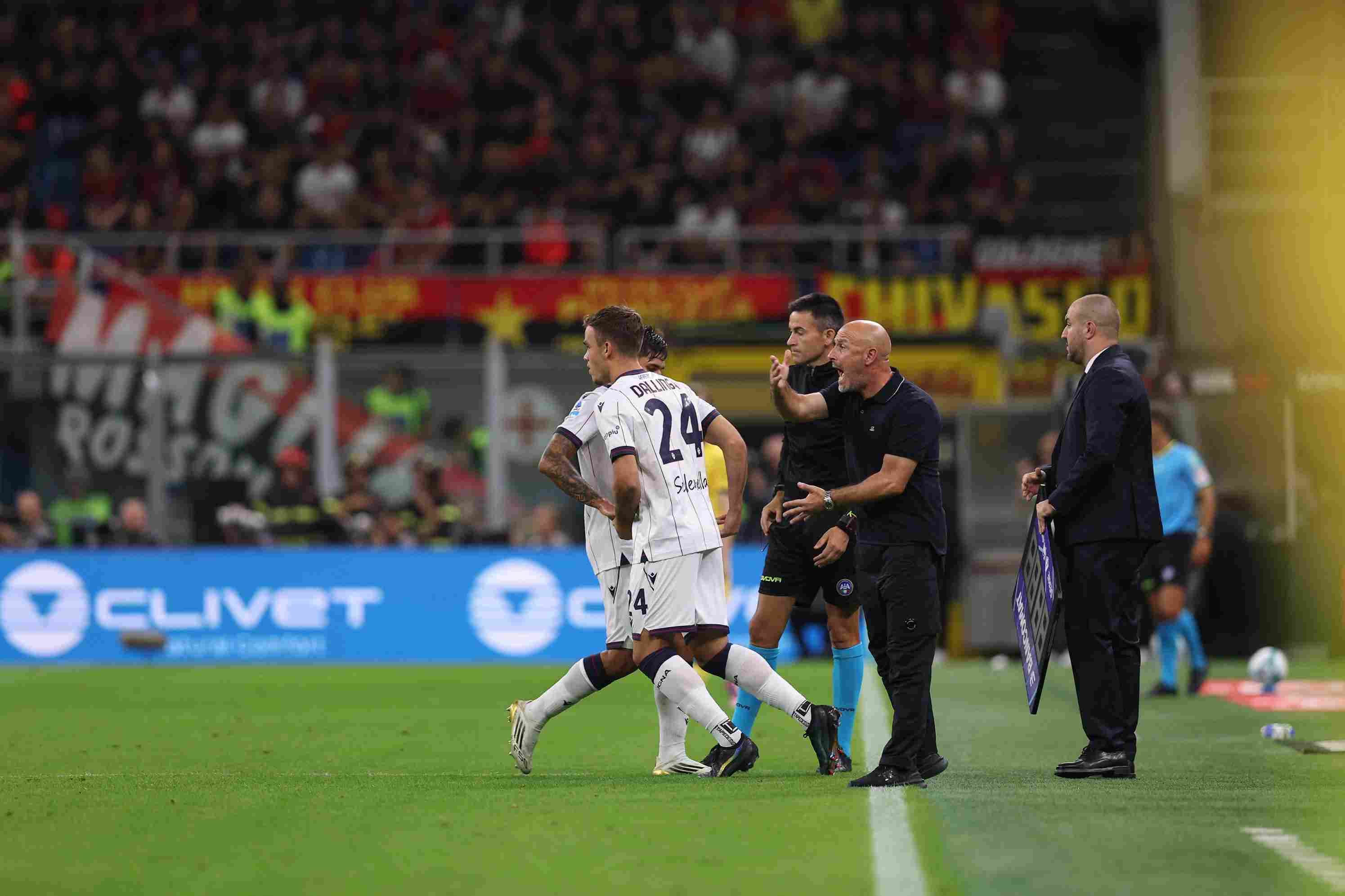 Hasil AC Milan vs Bologna: Modric Jadi Pahlawan, Allegri Kena Kartu Merah