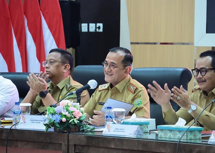 Sekda Edward Candra Pastikan Porprov XV dan Peparprov V di Muba Siap Jadi Perhelatan Olahraga Terbesar 2025