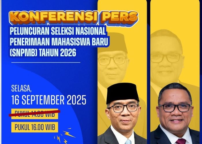 LINK Live Streaming Pengumuman Aturan SNPMB 2026, Jangan Sampai Kelewatan!
