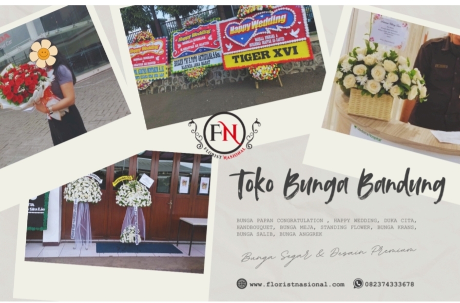 Toko Bunga Populer di Kota Bandung