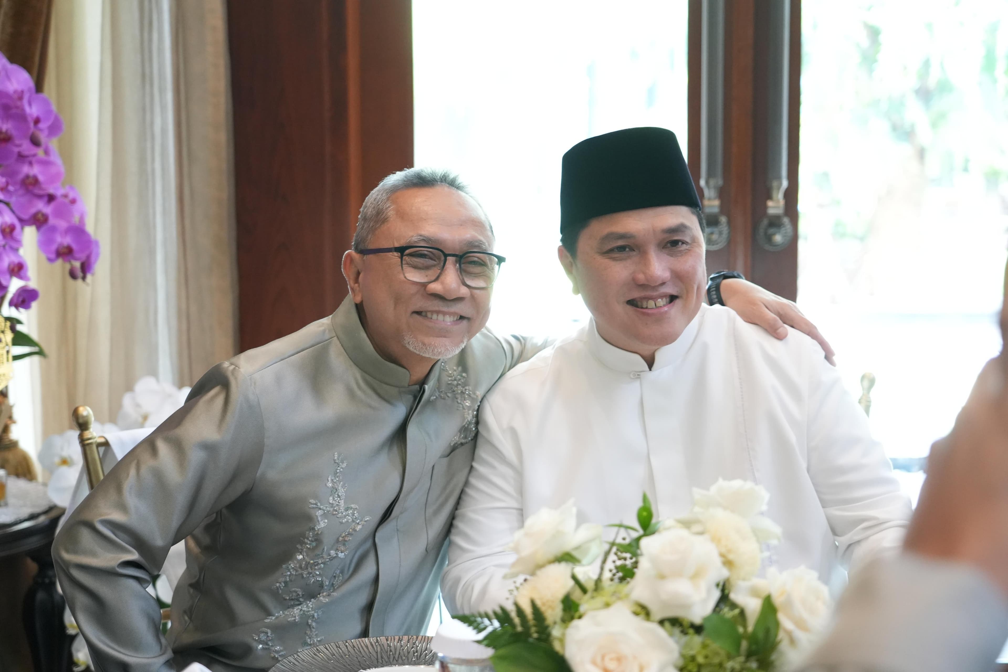 Zulhas Beri Selamat untuk Erick Thohir yang Dilantik Jadi Menpora, Singgung Kans Gabung PAN