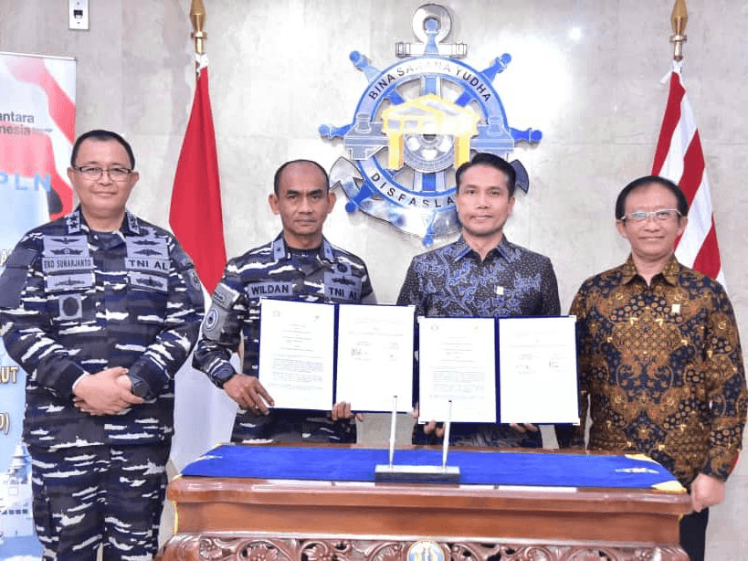 Perkuat Pertahanan Laut Indonesia, PLN-TNI AL Kolaborasi Soal Pasokan Listrik