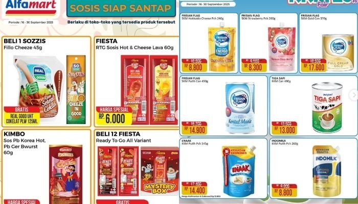 Cek Katalog Promo Alfamart 16-30 September 2025, Belanja Jadi Makin Hemat!