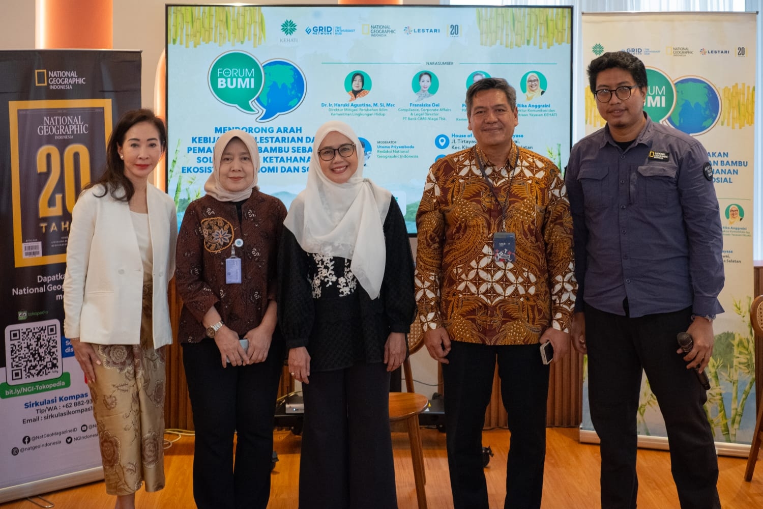 Sinergi Pemerintah dan Industri Bangun Ekosistem Hijau Lewat Bambu