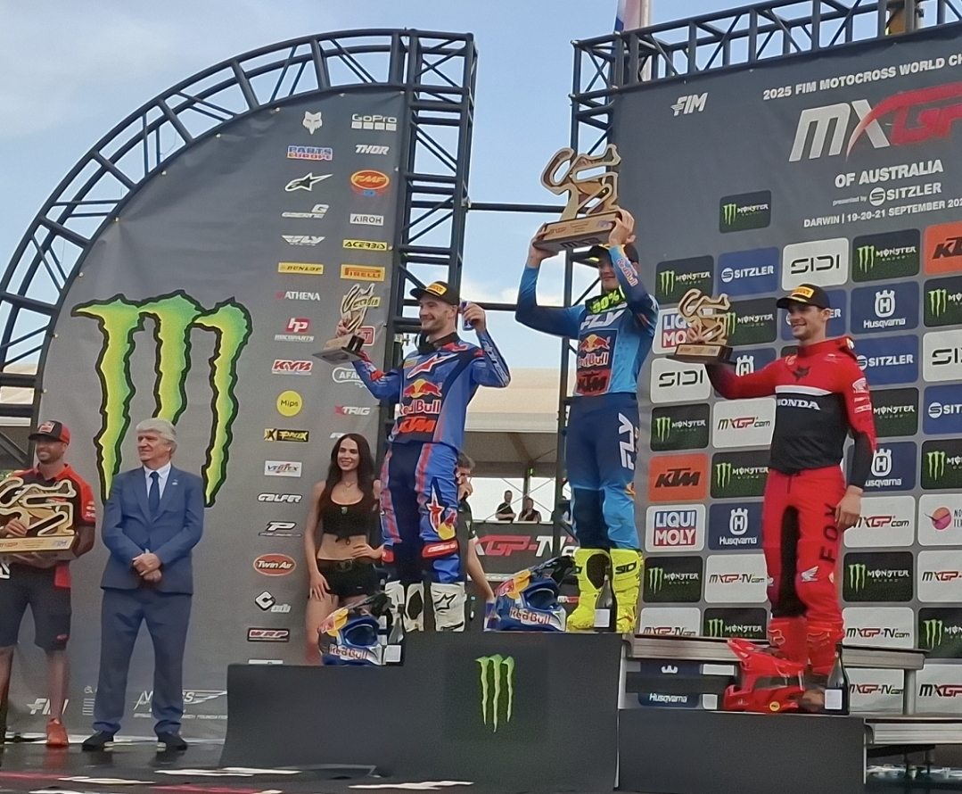 Hasil MXGP Australia 2025: Pembalap KTM Lucas Coenen Kunci Podium Pertama