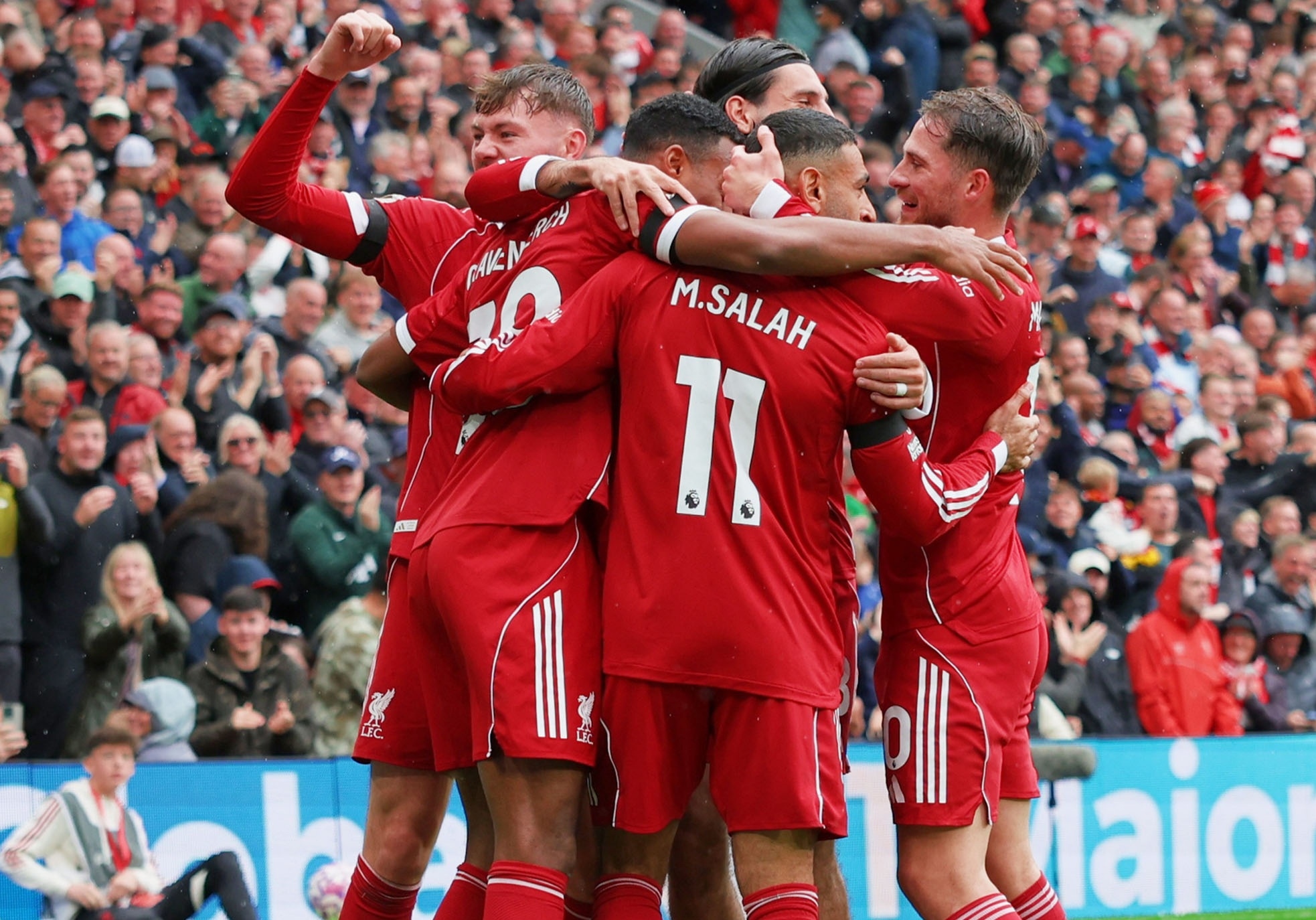 Klasemen Liga Inggris: Liverpool Unggul 5 Poin di Puncak, Manchester City Posisi 9