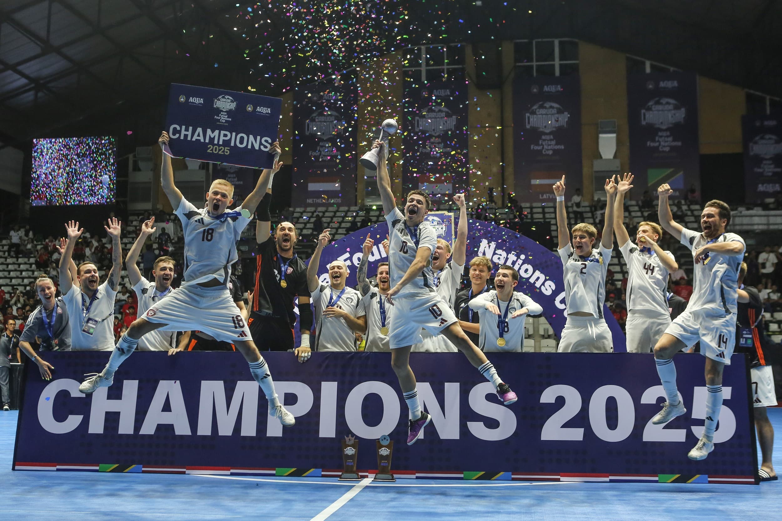 Ditaklukkan Latvia, Timnas Futsal Indonesia Gagal Juara Four Nations Cup 2025