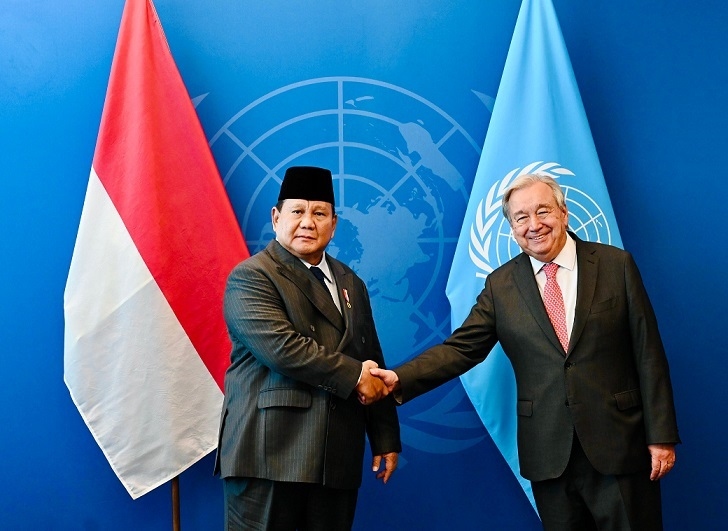 Bertemu António Guterres, Presiden Prabowo Dorong Penguatan PBB untuk Jaga Perdamaian Dunia