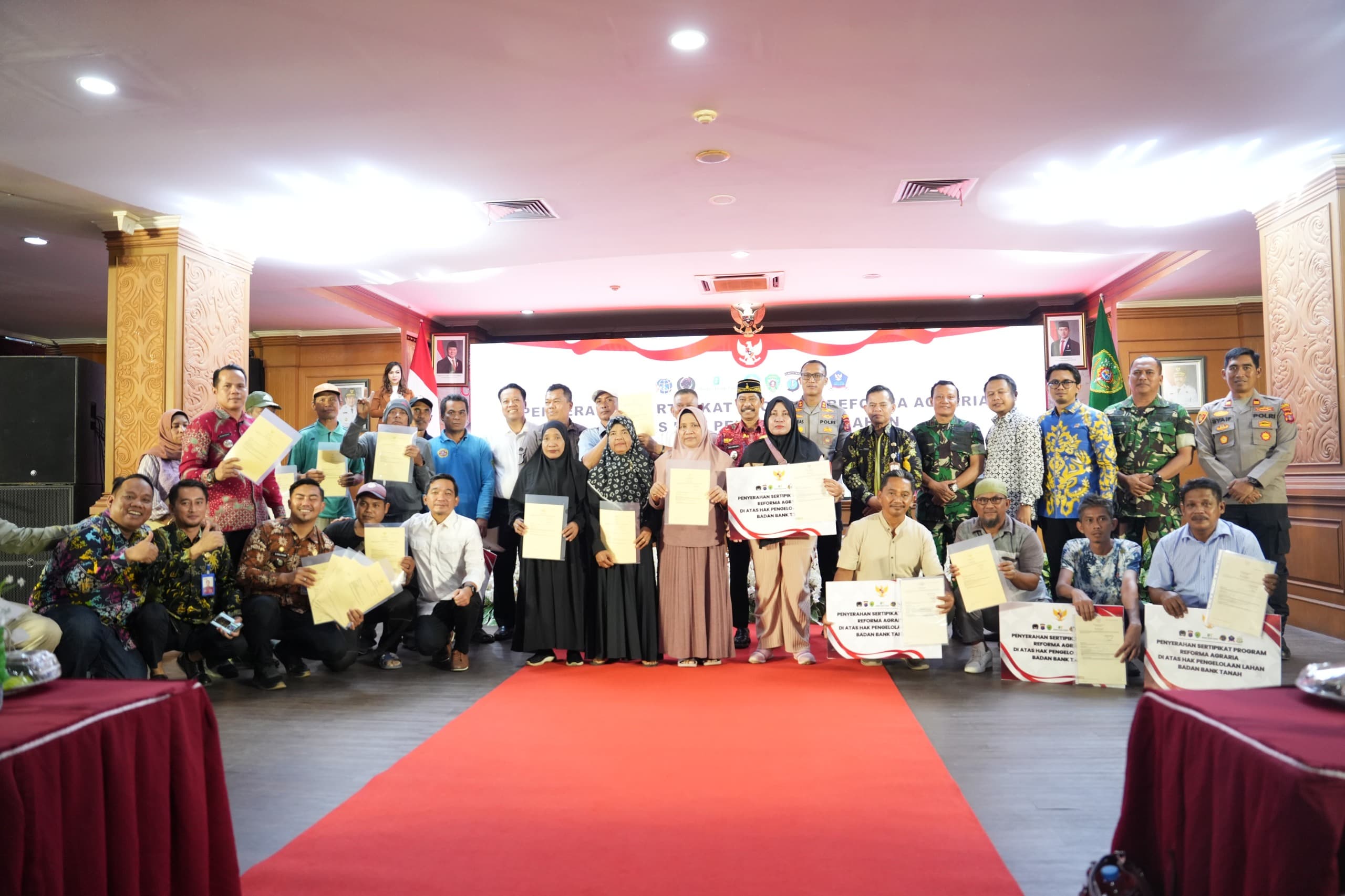 Sejarah Baru Reforma Agraria, Badan Bank Tanah Bagikan Sertifikat Hak Pakai di PPU