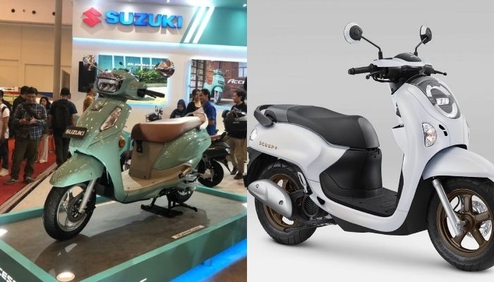 Perbandingan Harga dan Spesifikasi Suzuki Access 125 vs Honda New Scoopy 2025