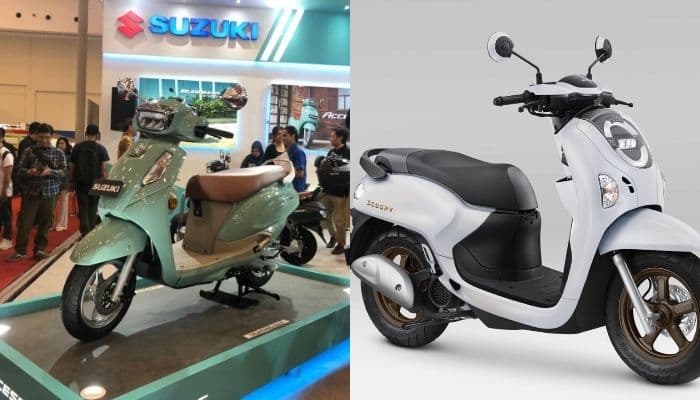 Perbandingan Harga dan Spesifikasi Suzuki Access 125 vs Honda New Scoopy 2025