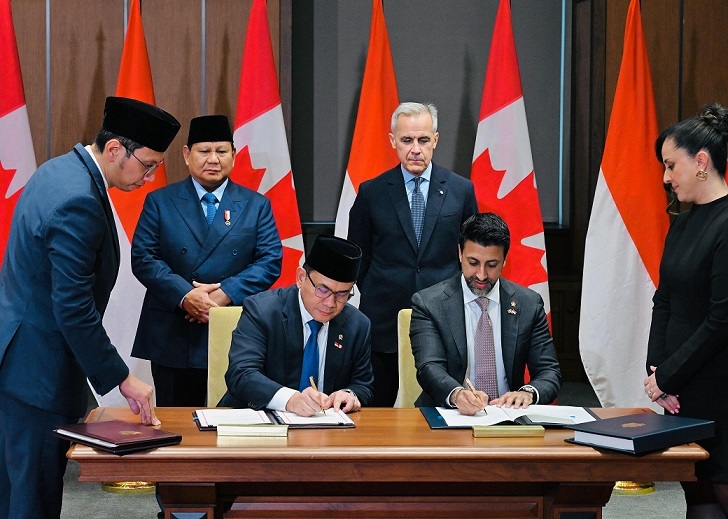 Presiden Prabowo dan PM Carney Saksikan Penandatanganan ICA CEPA, Dorong Nilai Ekspor Indonesia ke Kanada