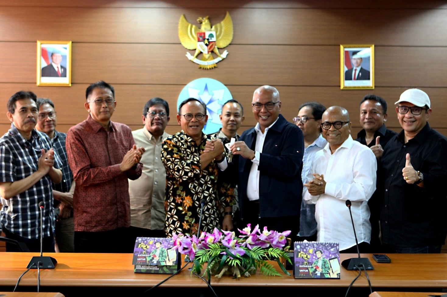 PWI Resmi Kembali Berkantor di Lantai 4 Gedung Dewan Pers