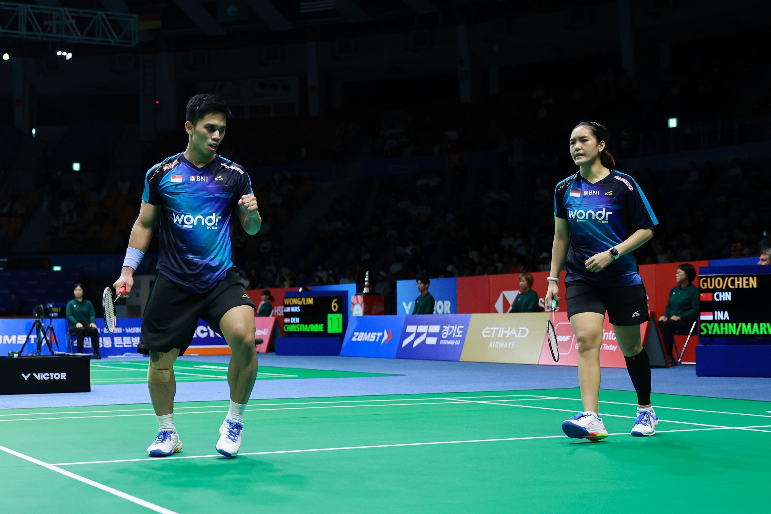 Korea Terbuka: Amri/Nita Bikin Kejutan, Singkirkan Unggulan 4 untuk Amankan Tiket Semifinal