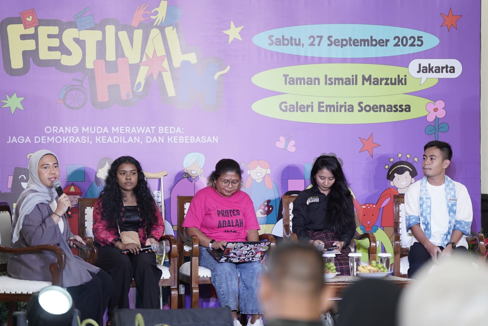 Festival HAM 2025: 'Merawat Beda' adalah Kunci Jaga Demokrasi, Keadilan, dan Kebebasan